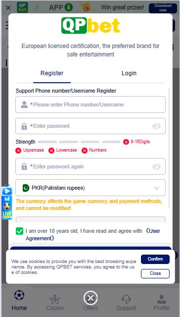QP Bet Game Download