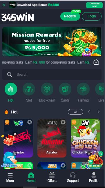 345Win Game Download